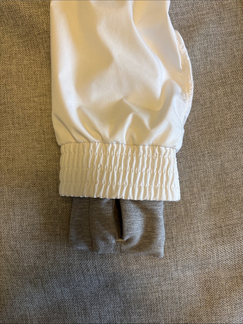 LULULEMON Resolution Jacket with hood.  White. - Picture 4 of 10